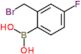 [2-(bromomethyl)-4-fluoro-phenyl]boronic acid