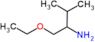 1-ethoxy-3-methyl-butan-2-amine