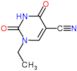 1-ethyl-2,4-dioxo-1,2,3,4-tetrahydropyrimidine-5-carbonitrile