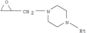 Piperazine,1-ethyl-4-(2-oxiranylmethyl)-