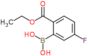 (2-ethoxycarbonyl-5-fluoro-phenyl)boronic acid