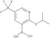 B-[2-[(1-Methylethyl)thio]-5-(trifluoromethyl)-3-pyridinyl]boronic acid