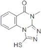 1-MERCAPTO-4-METHYL[1,2,4]TRIAZOLO[4,3-A]QUINAZOLIN-5(4H)-ONE