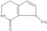 1,4,5,6-Tetrahydro-1-methyl-7H-pyrrolo[2,3-c]pyridin-7-one