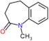 1-methyl-1,3,4,5-tetrahydro-2H-1-benzazepin-2-one