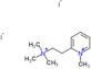 1-methyl-2-[2-(trimethylammonio)ethyl]pyridinium diiodide