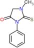 1-methyl-3-phenyl-2-thioxoimidazolidin-4-on