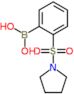 (2-pyrrolidin-1-ylsulfonylphenyl)boronic acid