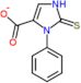 3-phenyl-2-thioxo-2,3-dihydro-1H-imidazole-4-carboxylic acid