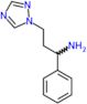 1-phenyl-3-(1H-1,2,4-triazol-1-yl)propan-1-amine