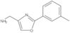 2-(3-Methylphenyl)-4-oxazolemethanamine