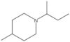 4-Methyl-1-(1-methylpropyl)piperidine