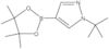 1-(1,1-Dimethylethyl)-4-(4,4,5,5-tetramethyl-1,3,2-dioxaborolan-2-yl)-1H-pyrazole