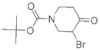 3-BROMO-4-OXO-PIPERIDINE-1-CARBOXYLIC ACID TERT-BUTYL ESTER