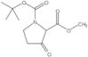 1-(1,1-Dimethylethyl) 2-methyl 3-oxo-1,2-pyrrolidinedicarboxylate
