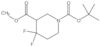 1-(1,1-Dimethylethyl) 3-methyl 4,4-difluoro-1,3-piperidinedicarboxylate