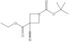 1-tert-butyl 3-ethyl 3-cyanoazetidine-1,3-dicarboxylate