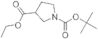 1-(1,1-Dimethylethyl) 3-ethyl 1,3-pyrrolidinedicarboxylate