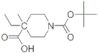 1,4-Piperidinedicarboxylic acid, 4-ethyl-, 1-(1,1-dimethylethyl) 4-methyl ester