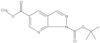 1-(1,1-Dimethylethyl) 5-methyl 1H-pyrazolo[3,4-b]pyridine-1,5-dicarboxylate