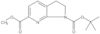 1-(1,1-Dimethylethyl) 6-methyl 2,3-dihydro-1H-pyrrolo[2,3-b]pyridine-1,6-dicarboxylate