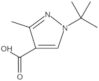 1-(1,1-Dimethylethyl)-3-methyl-1H-pyrazole-4-carboxylic acid