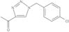 1-[1-[(4-Chlorophenyl)methyl]-1H-1,2,3-triazol-4-yl]ethanone