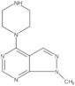 1-Methyl-4-(1-piperazinyl)-1H-pyrazolo[3,4-d]pyrimidine