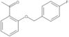 1-[2-[(4-Fluorophenyl)methoxy]phenyl]ethanone