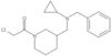 2-Chloro-1-[3-[[cyclopropyl(phenylmethyl)amino]methyl]-1-piperidinyl]ethanone