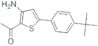 1-[3-Amino-5-[4-(1,1-dimethylethyl)phenyl]-2-thienyl]ethanone