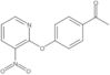1-[4-[(3-Nitro-2-pyridinyl)oxy]phenyl]ethanone
