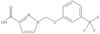 1-[[3-(Trifluoromethyl)phenoxy]methyl]-1H-pyrazole-3-carboxylic acid