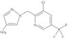 1H-Pyrazol-4-amine, 1-[[3-chloro-5-(trifluoromethyl)-2-pyridinyl]methyl]-