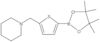 1-[[5-(4,4,5,5-Tetramethyl-1,3,2-dioxaborolan-2-yl)-2-thienyl]methyl]piperidine