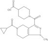 1-[[5-(Cyclopropylcarbonyl)-4,5,6,7-tetrahydro-1-methyl-1H-pyrazolo[4,3-c]pyridin-3-yl]carbonyl]-4…