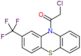 2-chloro-1-[2-(trifluoromethyl)-10H-phenothiazin-10-yl]ethanone