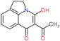 5-Acetyl-1,2-dihydro-6-hydroxy-4H-pyrrolo[3,2,1-ij]quinolin-4-one