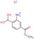 (2-Amino-4-methoxycarbonylphenyl)boronic acid, hydrochloride