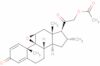 Pregna-1,4-diene-3,20-dione, 21-(acetyloxy)-9,11-epoxy-16-methyl-, (9β,11β,16α)-