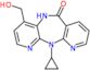 11-cyclopropyl-4-(hydroxymethyl)-5,11-dihydro-6H-dipyrido[3,2-b:2',3'-e][1,4]diazepin-6-one