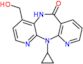 11-Cyclopropyl-5,11-dihydro-4-(hydroxyméthyl)-6H-dipyrido[3,2-b:2′,3′-e][1,4]diazépine-6-one