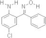 Metanona, (2-amino-5-clorofenil)fenil-, oxima