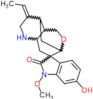 (3'Z)-3'-ethylidene-6-hydroxy-1-methoxy-1',2',3',4',4a',5',9',9a'-octahydro-7'H-spiro[indole-3,8'-…