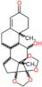 11-hydroxy-10,13-dimethyl-1,6,7,8,9,10,11,12,13,14,15,16-dodecahydrodispiro[cyclopenta[a]phenanthrene-17,4'-[1,3]dioxolane-5',4''-[1,3]dioxolan]-3(2H)-one