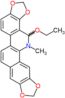 14-ethoxy-13-methyl-13,14-dihydro[1,3]benzodioxolo[5,6-c][1,3]dioxolo[4,5-i]phenanthridine