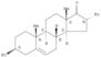 Androst-5-en-17-one,16-bromo-3-hydroxy-, (3b,16a)-