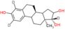 (8R,13S,17R)-2,4,17-trideuterio-13-methyl-7,8,9,11,12,14,15,16-octahydro-6H-cyclopenta[a]phenanthrene-3,16,17-triol