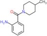 (2-aminophenyl)(4-methylpiperidin-1-yl)methanone