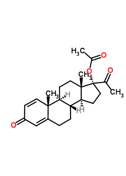 17-(Acetyloxy)pregna-1,4-diene-3,20-dione